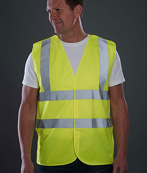Grafters Hi-Viz Polyester Mesh Waistcoat Grafters Hi-Viz Polyester Mesh Waistcoat