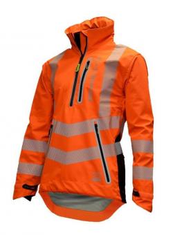 Arbortec - Breathedry Waterproof Smock - Hi Vis Orange - Size S-XXXL Arbortec - Breathedry Waterproof Smock - Hi Vis Orange - Size S-XXXL