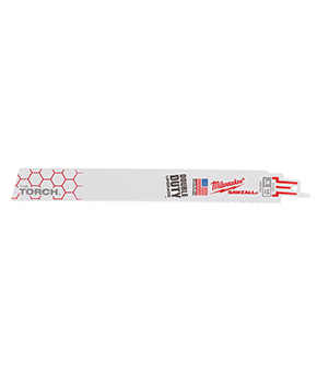Milwaukee Metal Demolition 230mm 14Tpi Blades 5pk Milwaukee Metal Demolition 230mm 14Tpi Blades 5pk