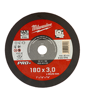 PRO+ Metal Cutting Disc 41/180 x 3 - 4932451493 PRO+ Metal Cutting Disc 41/180 x 3 - 4932451493