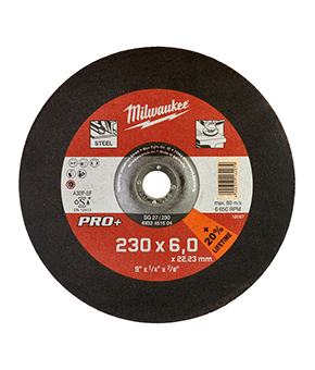Pro+ Metal Grinding Disc SG 27/230 x 6 - 4932451504 Pro+ Metal Grinding Disc SG 27/230 x 6 - 4932451504