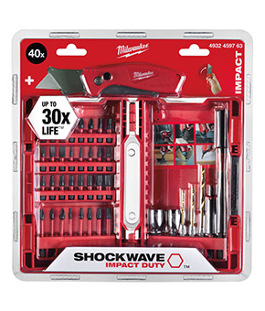 Shockwave set 40 piece + compact knife 4932459763 Shockwave set 40 piece + compact knife 4932459763