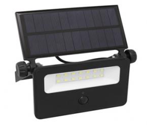 Extra-Slim Solar Floodlight with Wall Bracket 16W SMD LED Extra-Slim Solar Floodlight with Wall Bracket 16W SMD LED