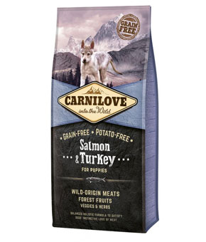 Carnilove Salmon and Turkey Puppy