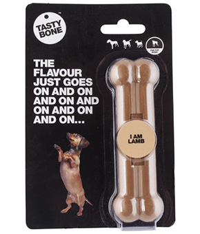 PETS CHOICE TOY/PUPPY TASTYBONE LAMB