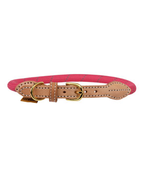Digby & Fox Reflective Dog Collar Pink