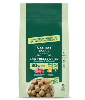Natures Menu Freeze Dried Nuggets 625g Lamb